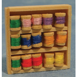Box of Cotton Threads for 12th Scale Dolls House