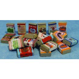 24 x Groceries for 12th Scale Dolls House