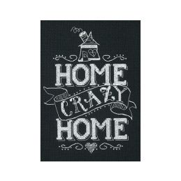 Cross Stitch - Home Crazy Home