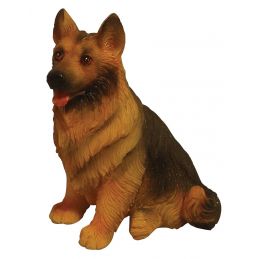 Sitting German Shepherd for 12th Scale Dolls House