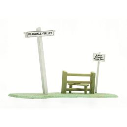 Kitmaster Signpost and Stile Kit