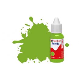 Humbrol Acrylic Dropper Bottles 14ml - Gloss - Lime
