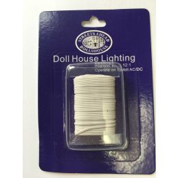 12V Twin Flex wire for 12th Scale Dolls House