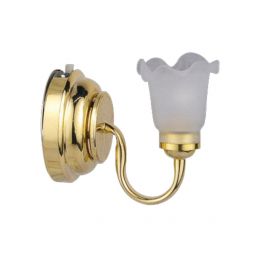 3V LED Tulip Wall Light for 12th Scale Dolls House