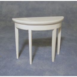 12th Scale White Hall Table