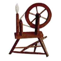 Spinning Wheel for 12th Scale Dolls House