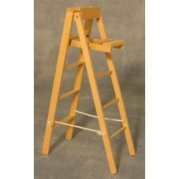Wooden Stepladder for 12th Scale Dolls House