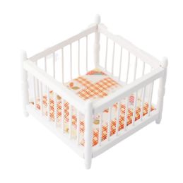 White Playpen for 12th Scale Dolls House