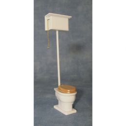 High Level Edwardian Style Toilet for 12th Scale Dolls House