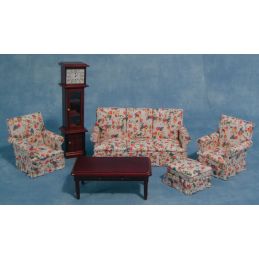 Floral Lounge Set for 12th Scale Dolls House