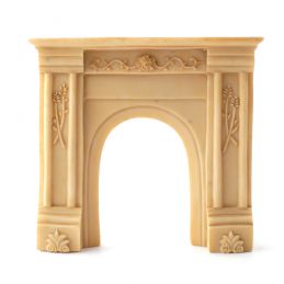 Cream Fireplace Surround for 12th Scale Dolls House