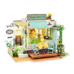 Rolife Flowery Sweets & Teas DIY Miniature Dollhouse Kit