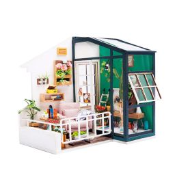 Rolife Balcony Daydreaming DIY Miniature Dollhouse Kit