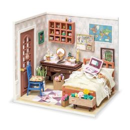 Rolife Anne's Bedroom DIY Miniature Dollhouse Kit