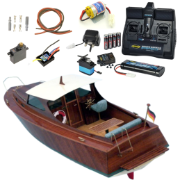 Aeronaut Diva Cabin Cruiser Model Kit and RC Pack Deal