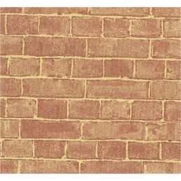 Natural Red Brick 1 12th Paper for Dolls House