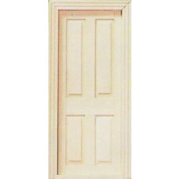 Wooden Interior Door for 12th Scale Dolls House