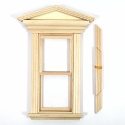 Georgian Sash Window for 12th Scale Dolls House