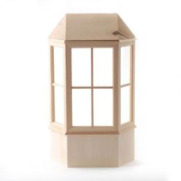 Bay Window with Roof for 12th Scale Dolls House