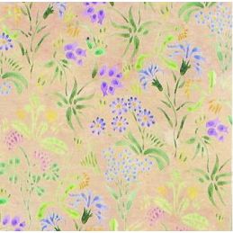 Meadow Flowers Wallpaper for 1/12 Scale Dolls House