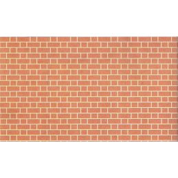 Red Brick Wallpaper for 12th Scale Dolls House