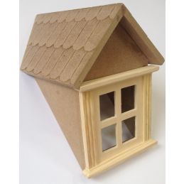 Pair of Assembled Dormer Windows for 12th Scale Dolls House