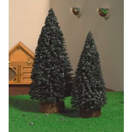 Evergreen Trees x 2 for 12th Scale Dolls House
