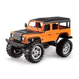 Double E 1/14 Scale Orange Ready to Run RC Land Rover Defender Rock Crawler