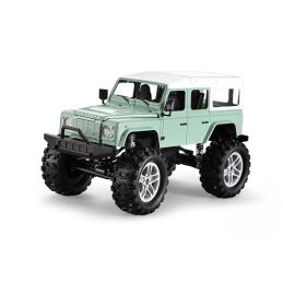 Double E 1/14 Scale Green Ready to Run RC Land Rover Defender Rock Crawler