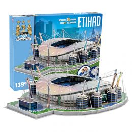 3D Manchester City Football Club Etihad Stadium Model Kit