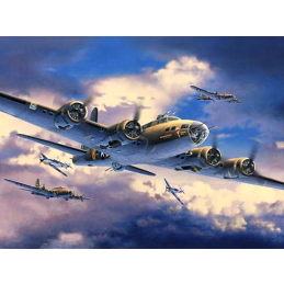 Revell 1/72 Scale Boeing B-17f Flying Fortress Memphis Belle Model Kit