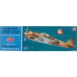 Guillows 1/32 Scale Focke-Wulf FW-190 Balsa Model Kit