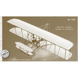 Guillows 1/20 Scale 1903 Wright Flyer Balsa Model Kit
