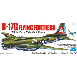 Guillow B-17G Flying Fortress Wooden Aircraft Kit