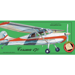 Guillows 1/24 Scale Cessna 170 Balsa Model Kit
