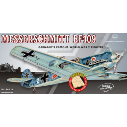 Guillows 1/16 Scale Messerschmitt Bf-109 Balsa Model Kit