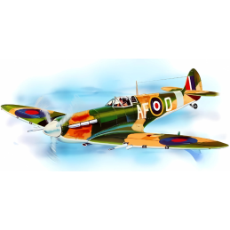 Guillows 1/16 Scale Spitfire Balsa Model Kit