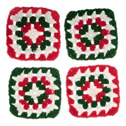 Trimits Festive Granny Squares Crochet Kit