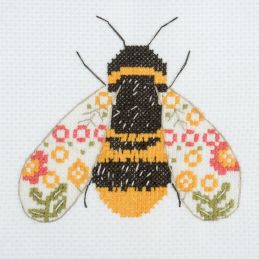 Trimits Bee Mini Counted Cross Stitch Kit