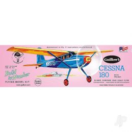 Guillows 1/22 Scale Cessna 180 Build By Numbers Balsa Model Kit