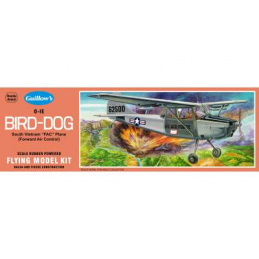 Guillows 1/24 Scale Bird Dog Balsa Model Kit