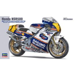 Hasegawa 1/12 Scale Honda NSR500 1989 WGP500 Champion Eddie Lawson Model Kit