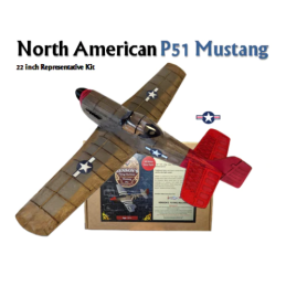 Hensons North American Mustang P51 Model Kit