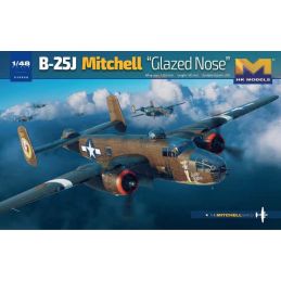 HK Models 1/48 Scale B-25J Mitchell 'Glazed Nose' Model Kit