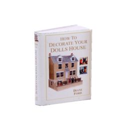 How to Decorate Your Dolls House Miniature Blank Book for 12th Scale Dolls House