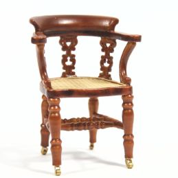 Dickens Writing Chair for 12th Scale Dolls House