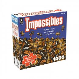 Impossibles Puzzle - Natures Beauty Butterflies 1000 Pieces