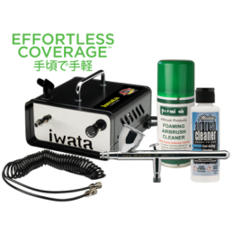 Iwata Airbrush Set With Revolution And Compressor