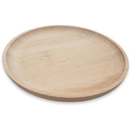 Round Shallow Dish Beech Wood Blank