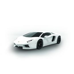 Airfix QUICKBUILD Lamborghini Aventador - White  Plastic Model Kit